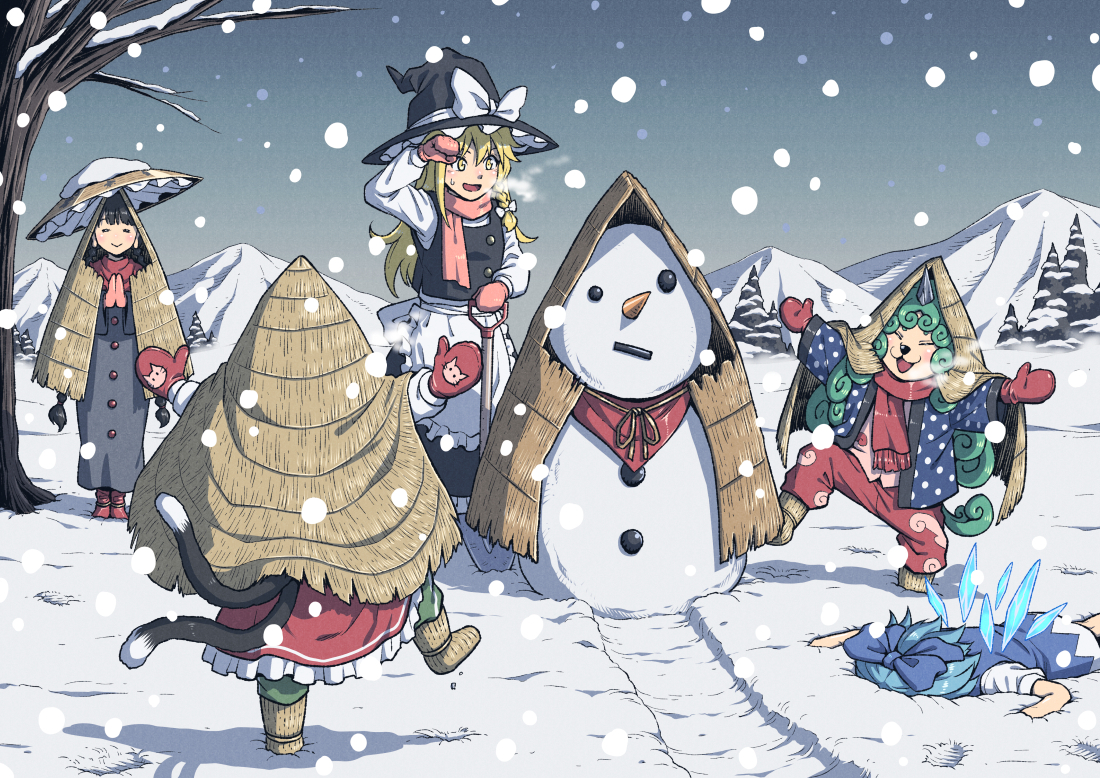 This is a pixiv picture whose title is ゆきんこ.