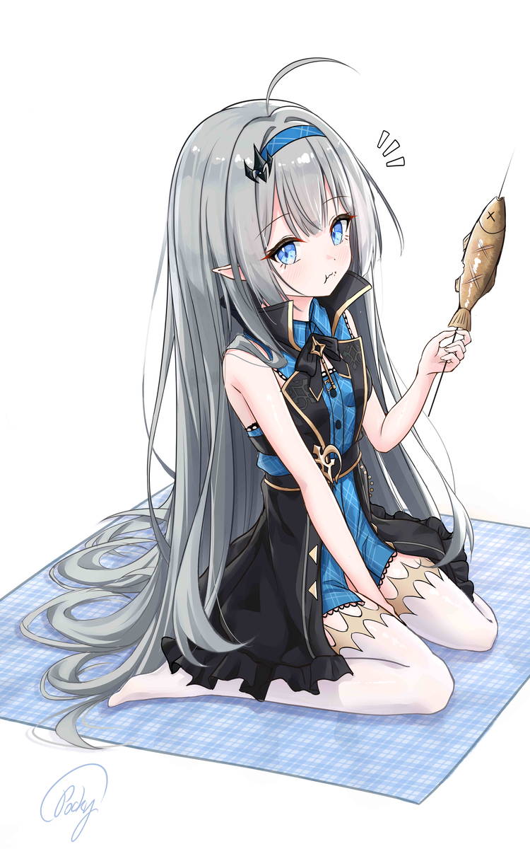 This is a pixiv picture whose title is 魔王ちゃん.