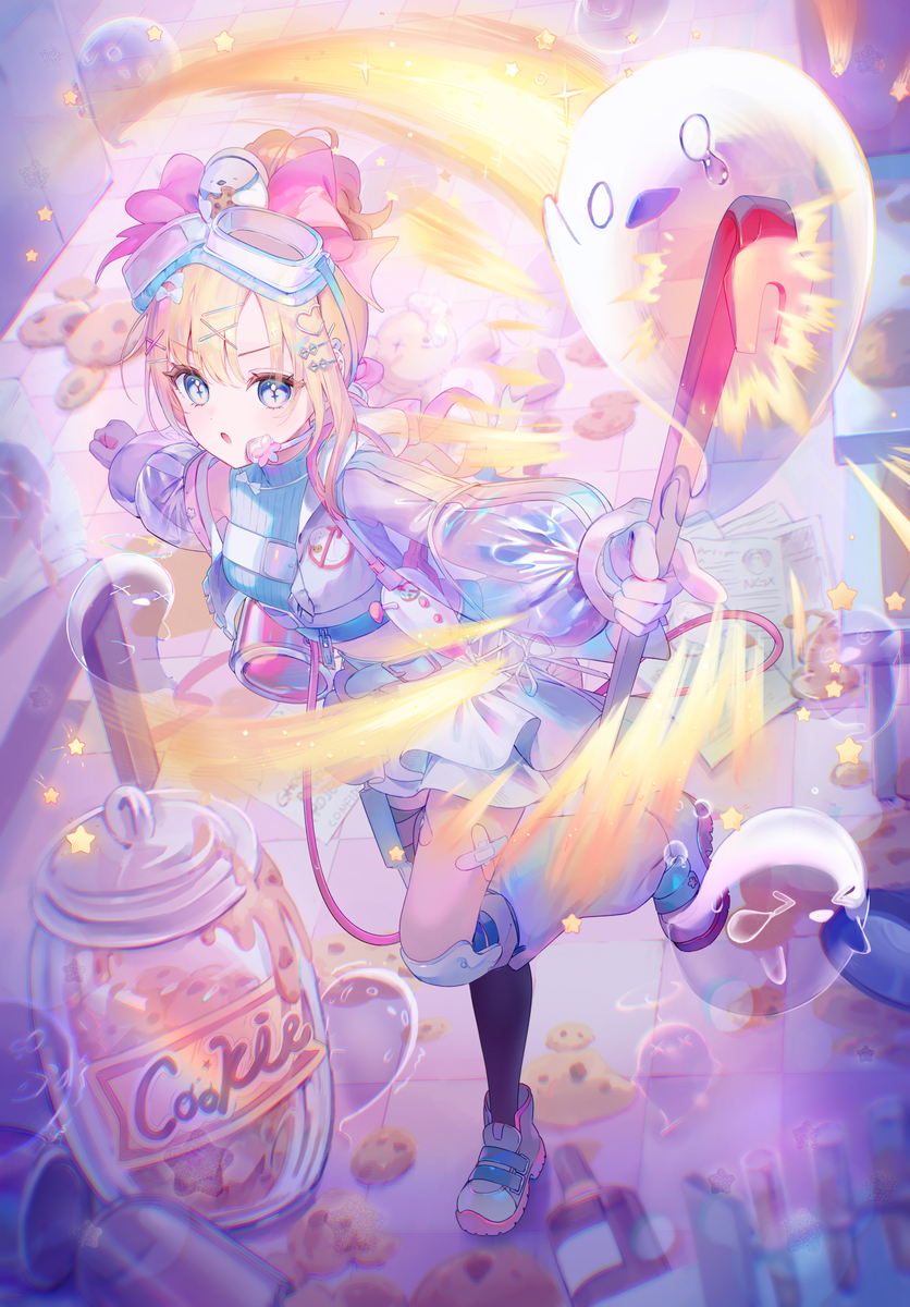 This is a pixiv picture whose title is [仕事絵]GHOST BONKERS!.