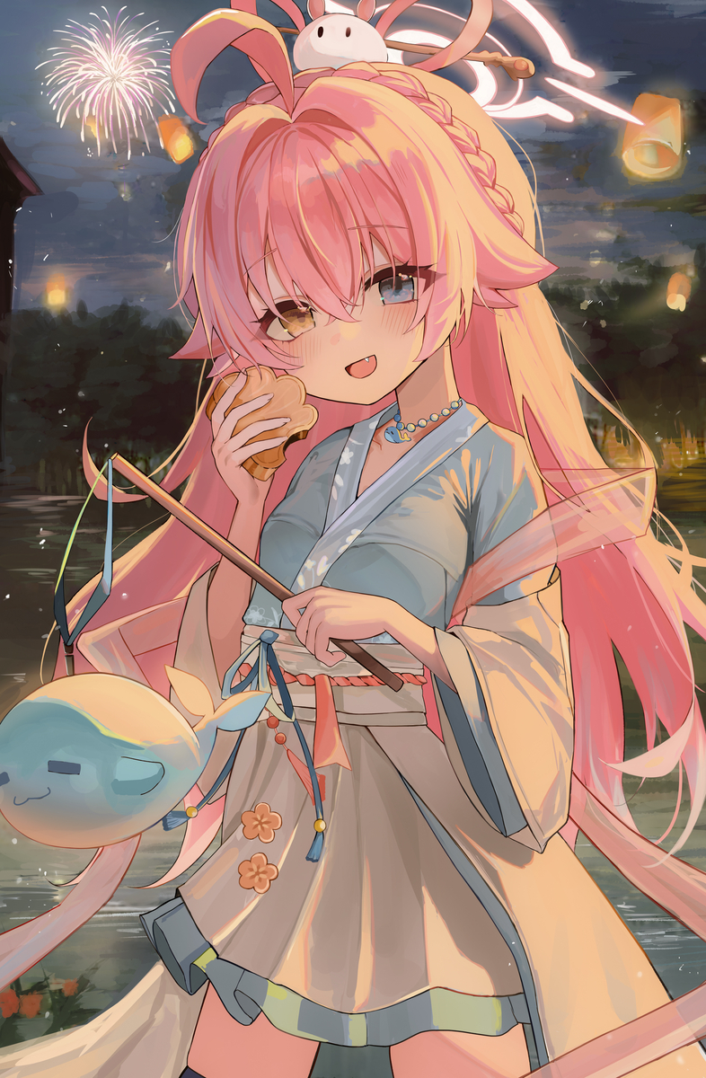 This is a pixiv picture whose title is ホシノ.