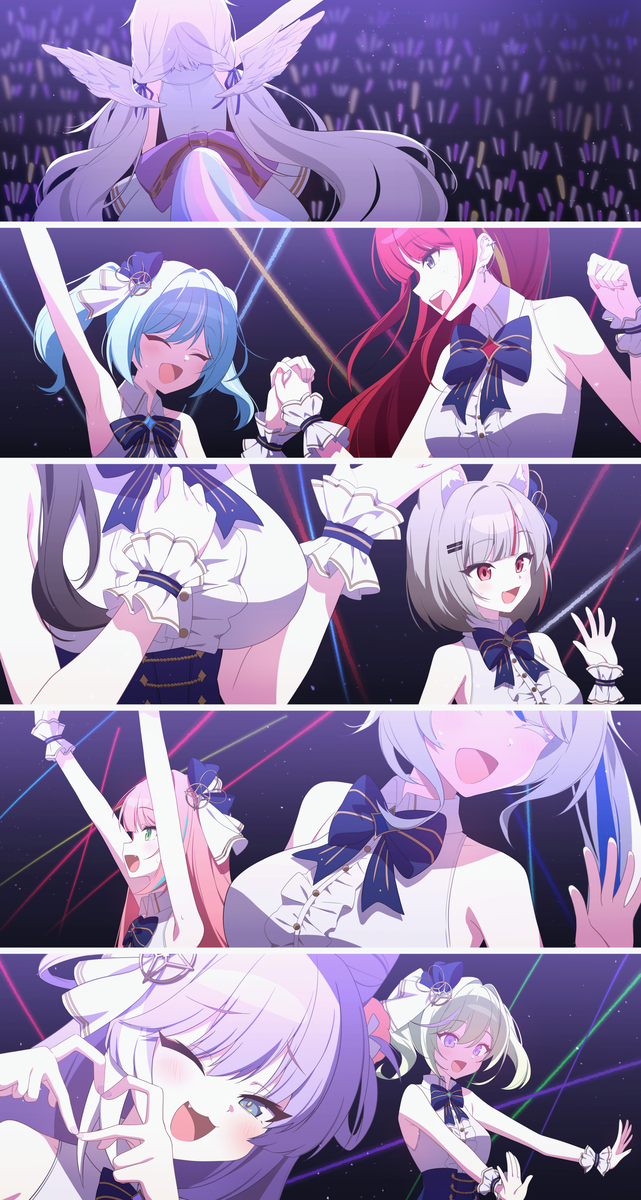 This is a pixiv picture whose title is StelLive Festival.