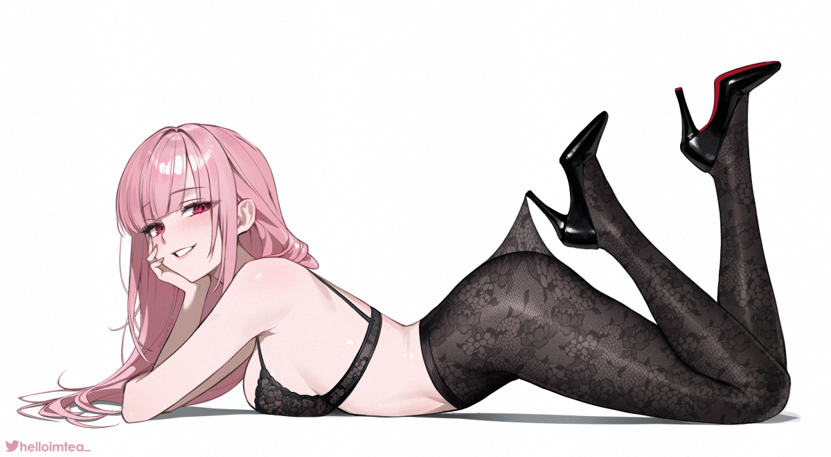 This is a pixiv picture whose title is Mori Calliope \ 森カリオペ.