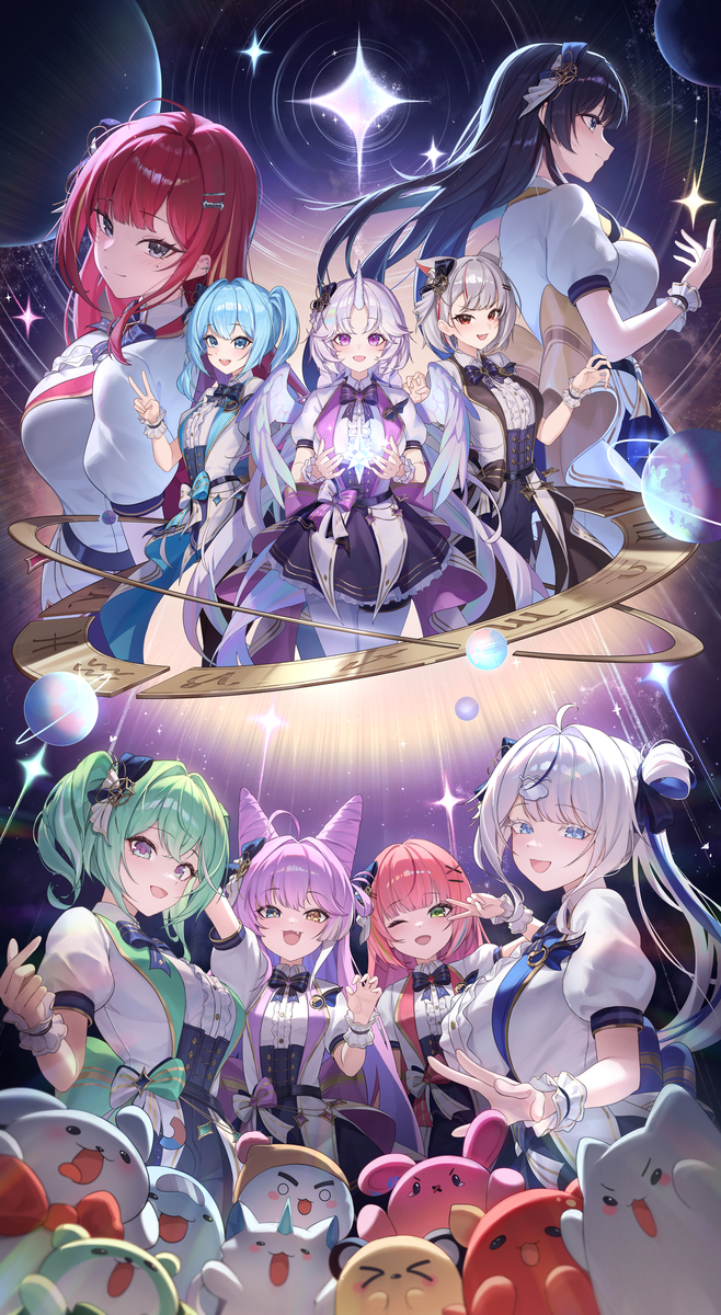 This is a pixiv picture whose title is STELLIVE 페스티벌.