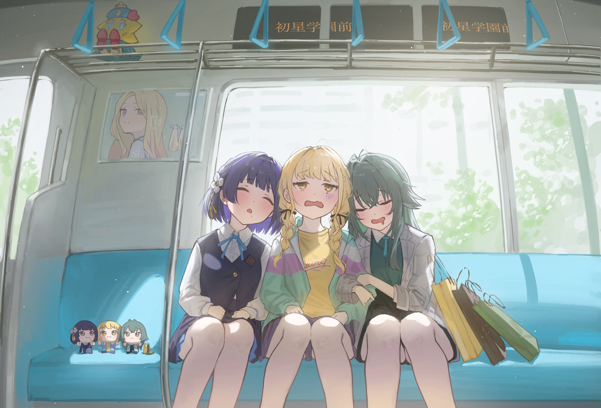 This is a pixiv picture whose title is 帰り道.