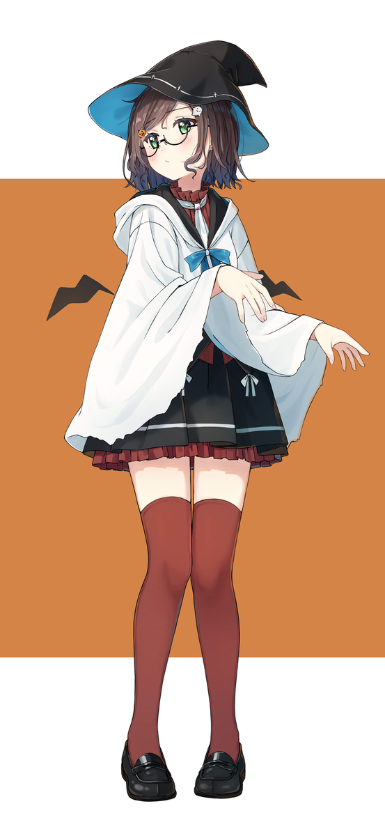 This is a pixiv picture whose title is ハロウィンの絵.