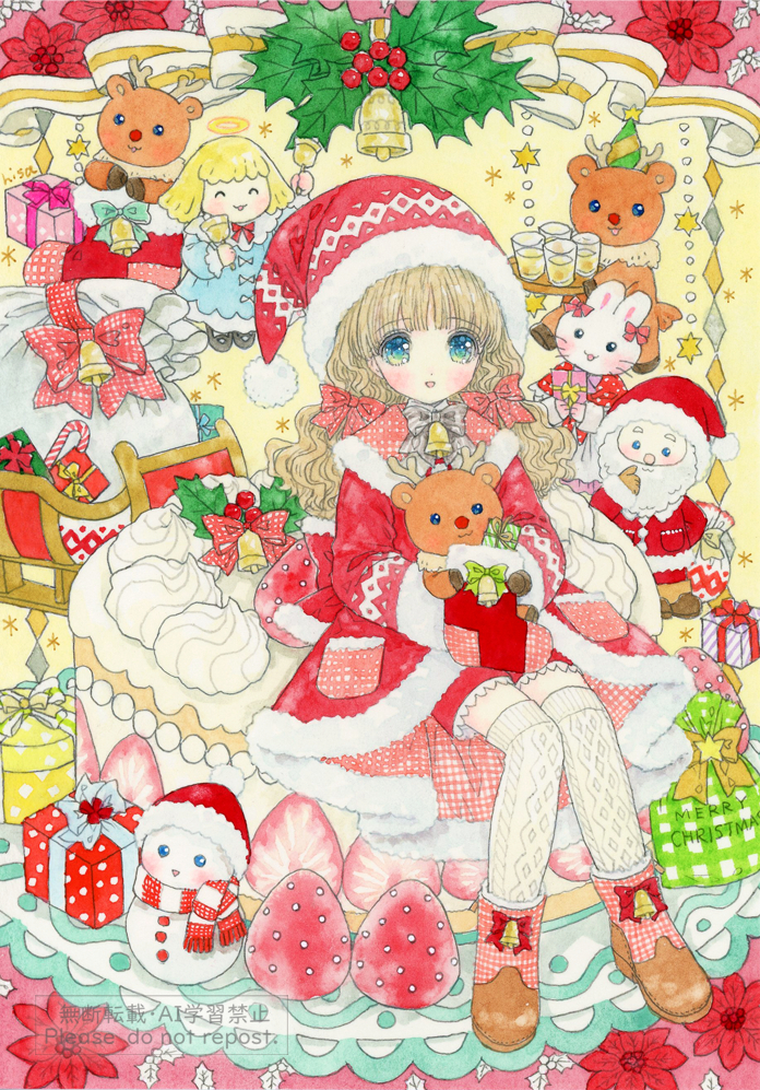 This is a pixiv picture whose title is みんなでパーティ.
