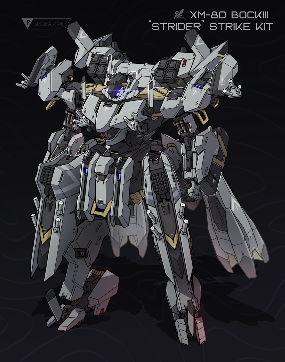 This is a pixiv picture whose title is 【Project:GEARS】疾行者强袭型.