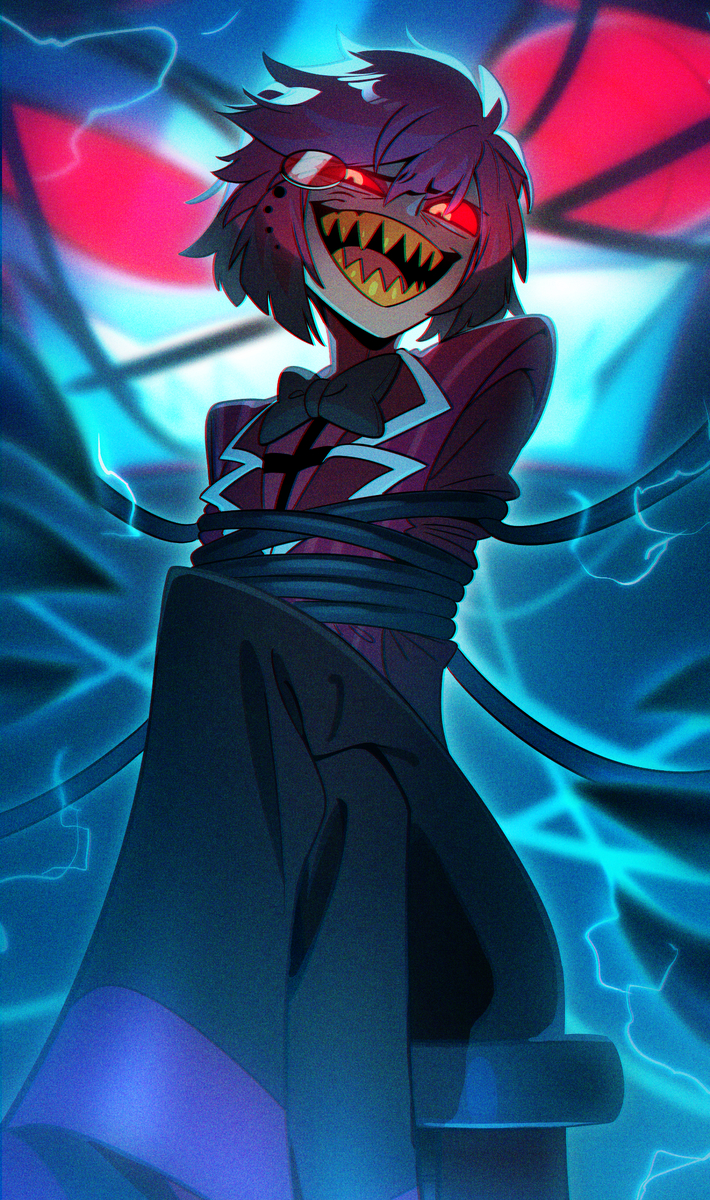 This is a pixiv picture whose title is alastor.