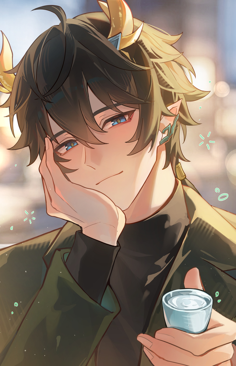 This is a pixiv picture whose title is 騰荒.