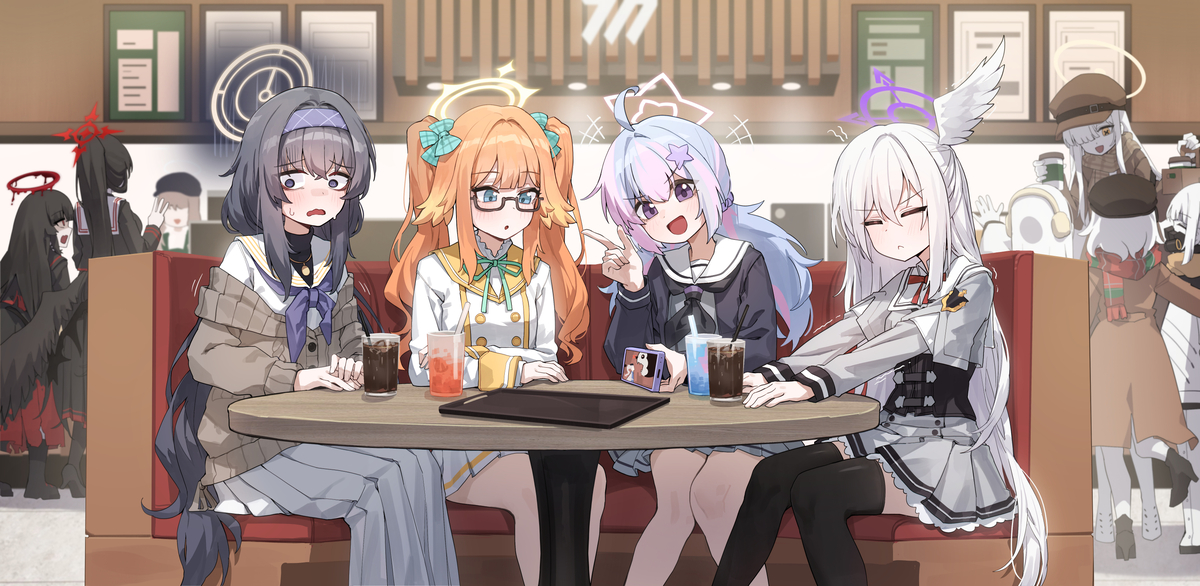 This is a pixiv picture whose title is 10. ウイちゃんはコミュ症です.