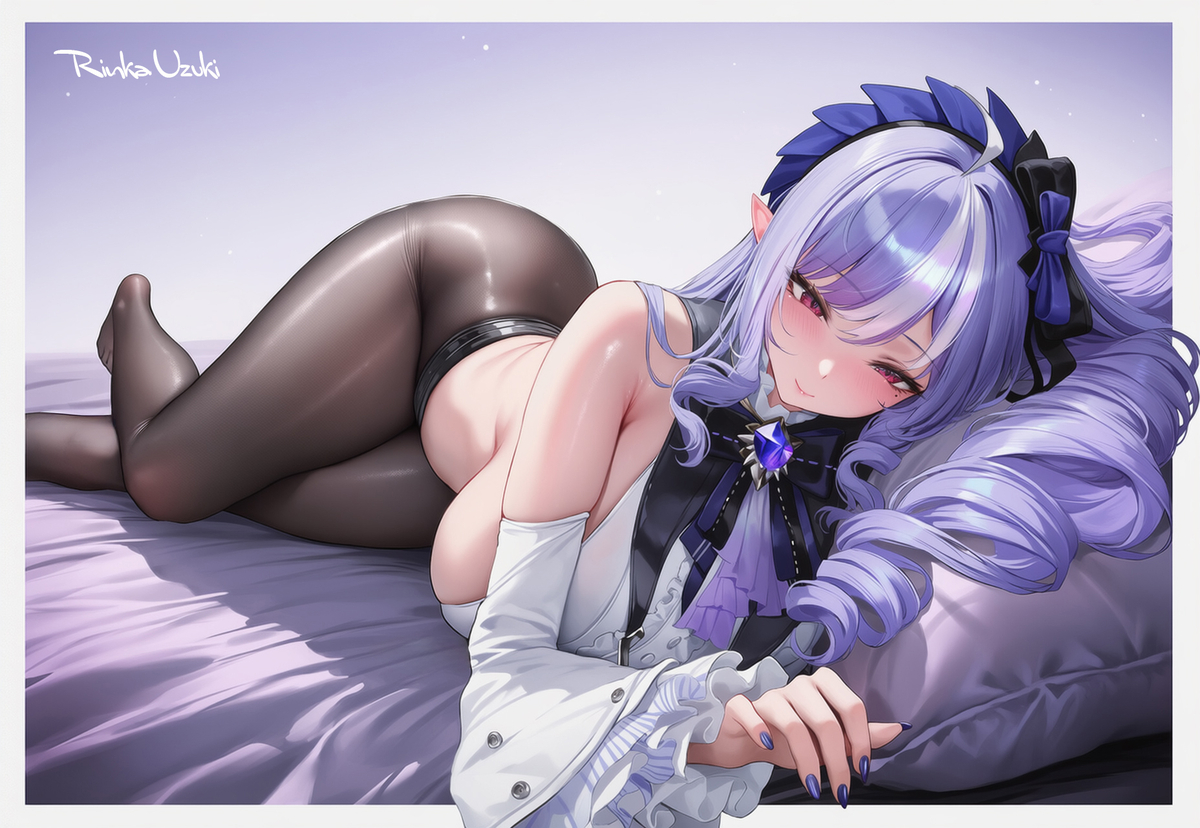 This is a pixiv picture whose title is Vivian.