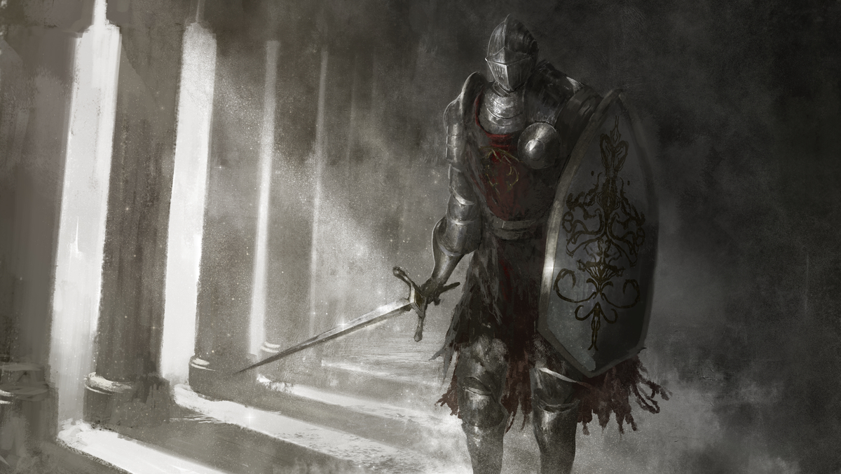 This is a pixiv picture whose title is Lothric Knight.