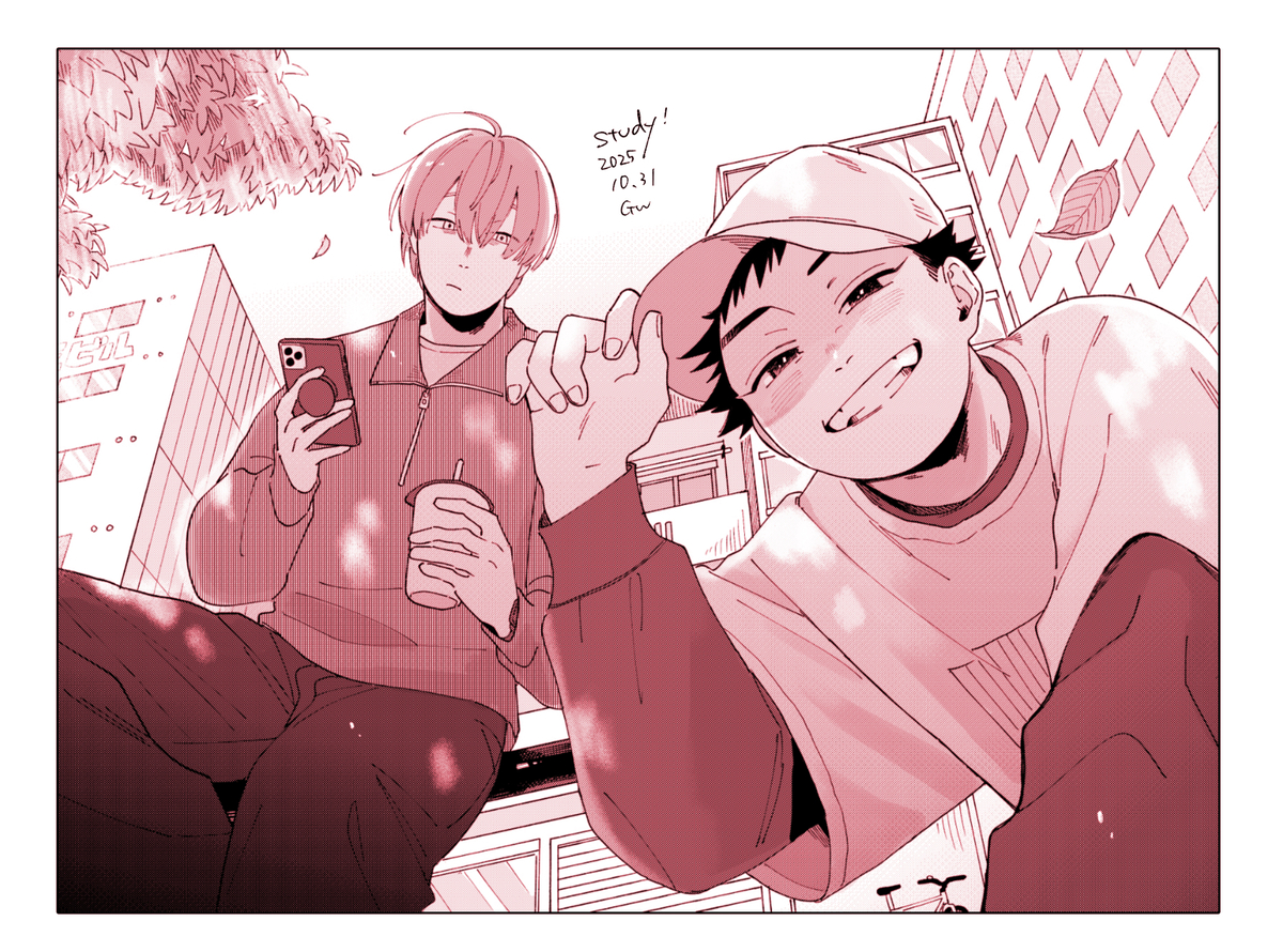 This is a pixiv picture whose title is 創作BLログ.