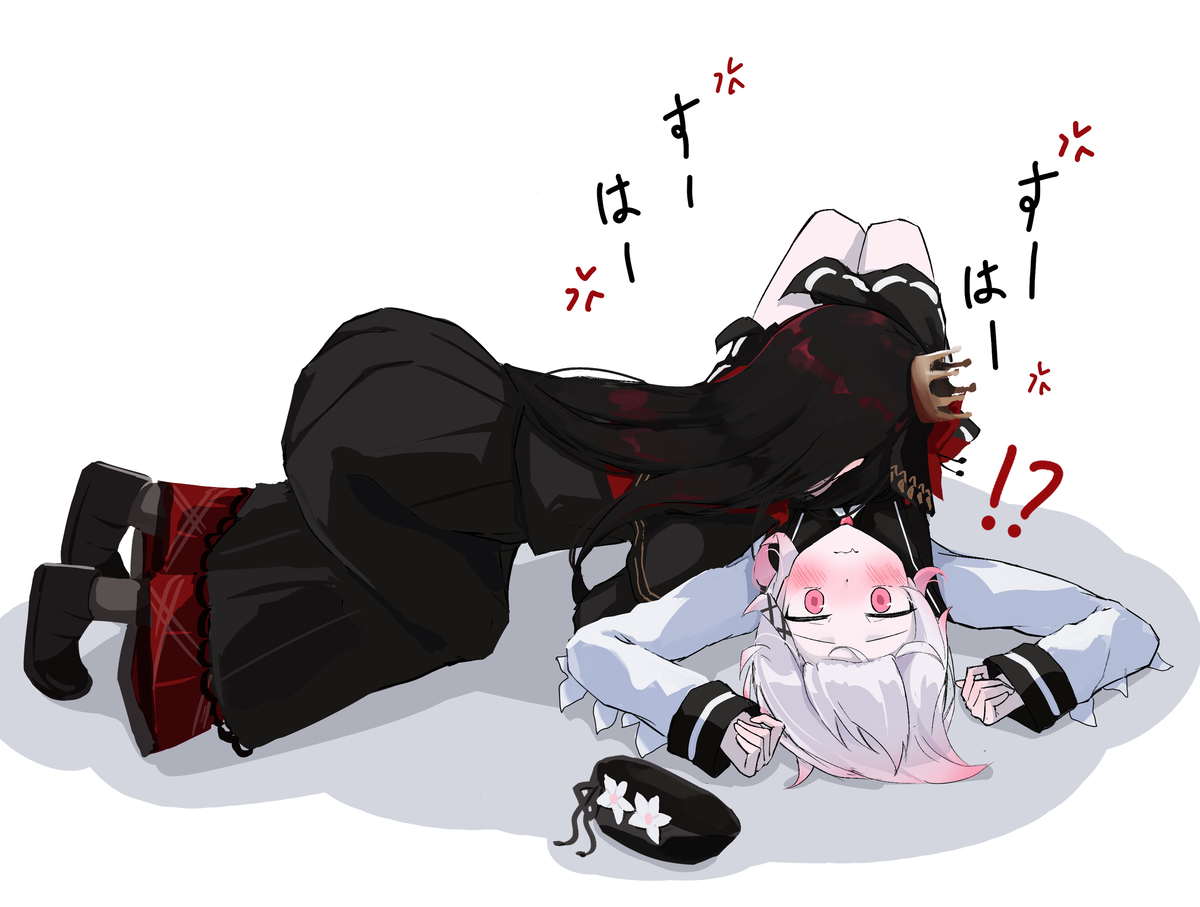 This is a pixiv picture whose title is エマ吸い.