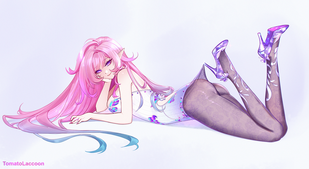 This is a pixiv picture whose title is Cyrene.