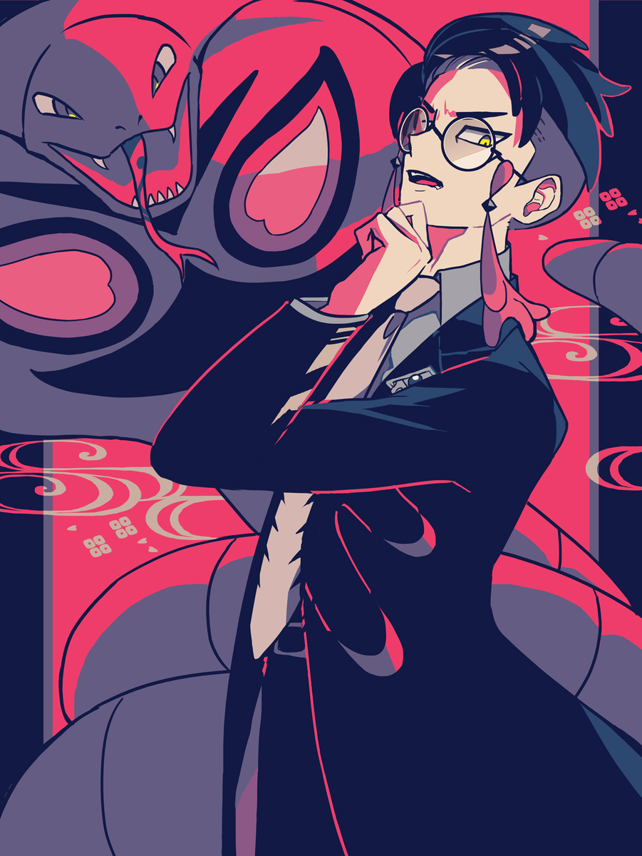 This is a pixiv picture whose title is 金と義理.