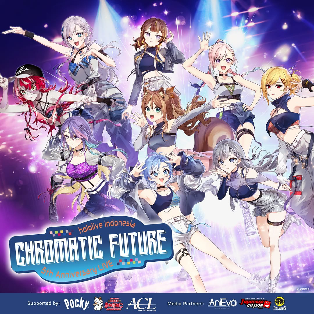 This is a pixiv picture whose title is "Chromatic Future" Visual #3.