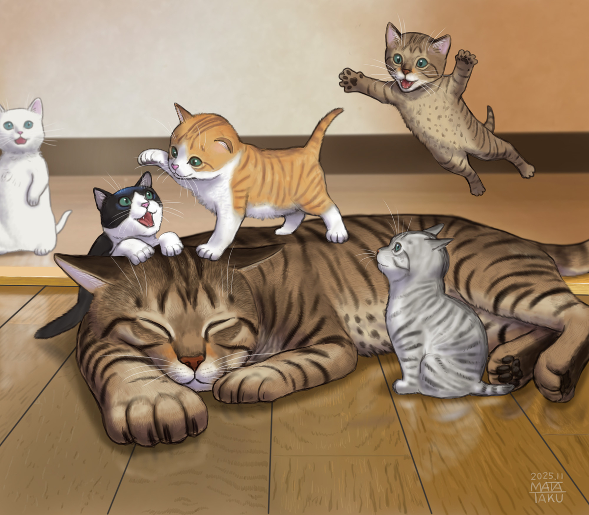 This is a pixiv picture whose title is ボクらの遊び場.