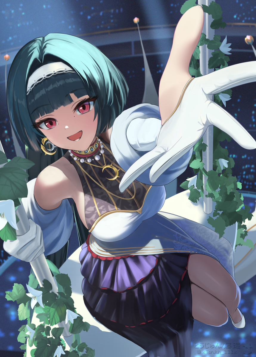 This is a pixiv picture whose title is 「魔法をかけてあげるわ！」/Astra Yao.