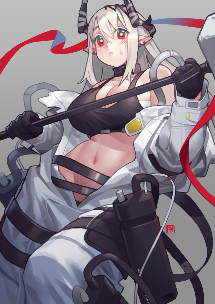 This is a pixiv picture whose title is Mudrock.