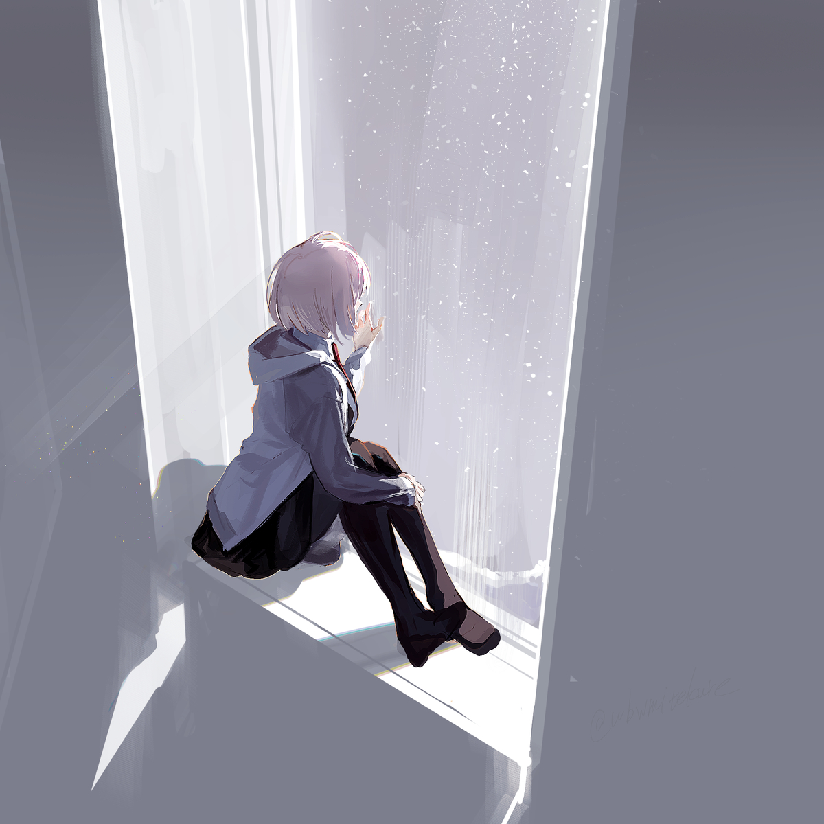 This is a pixiv picture whose title is Petals-1月.