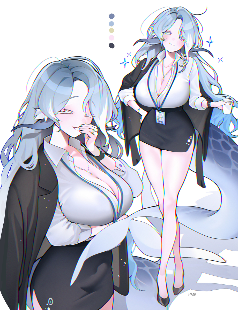 This is a pixiv picture whose title is Boss Whale.