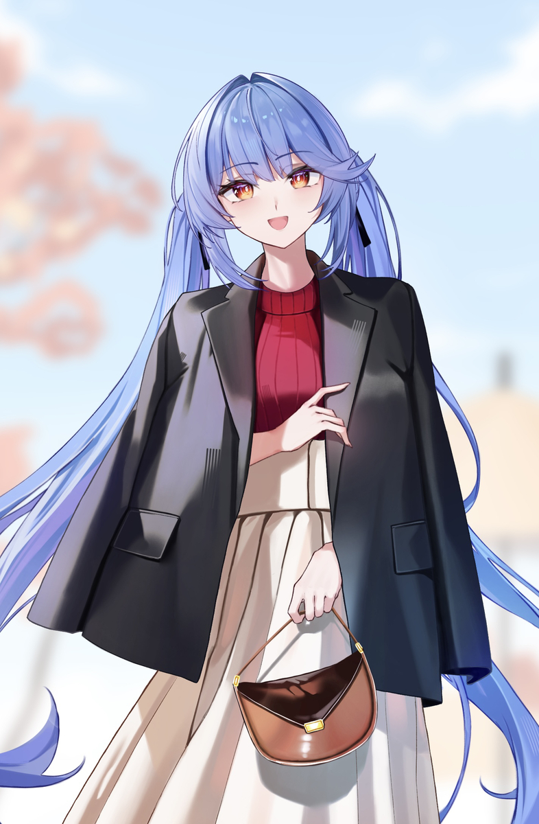 This is a pixiv picture whose title is 指揮官とのデート日和🍁.