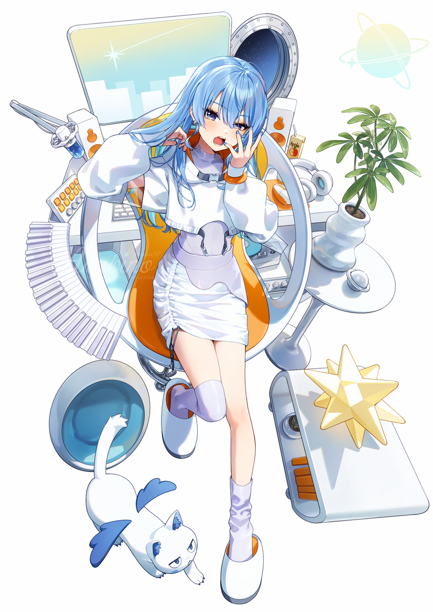 This is a pixiv picture whose title is 💫☄️.