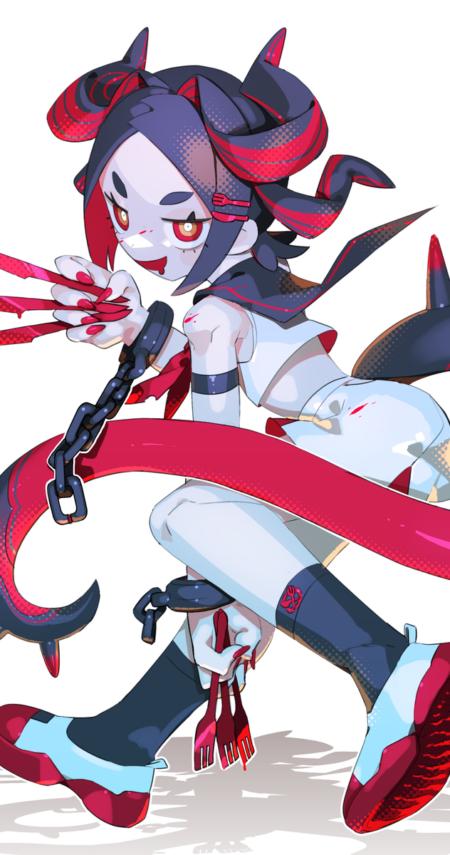 This is a pixiv picture whose title is 🍽️.