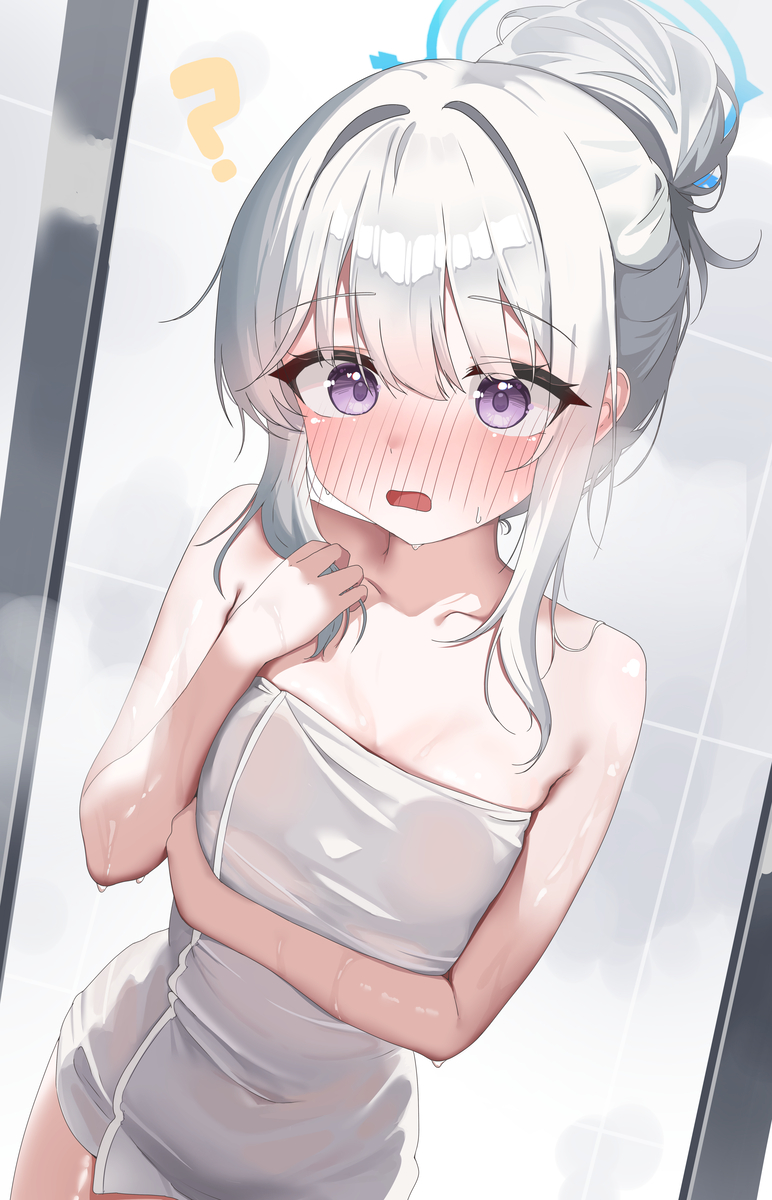 This is a pixiv picture whose title is シャワーミヤコ.