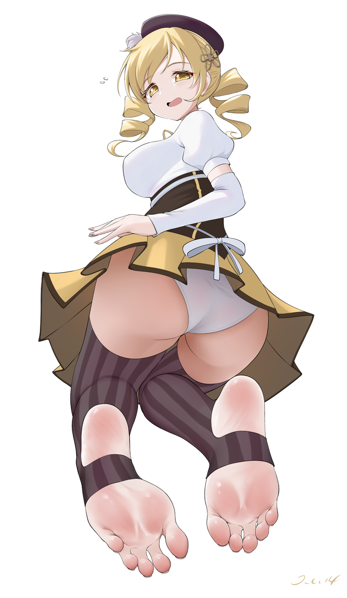 This is a pixiv picture whose title is 巴マミ.