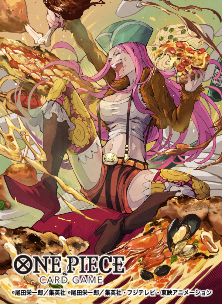 This is a pixiv picture whose title is 【work】ワンピースカードゲーム『ジュエリー・ボニー』.