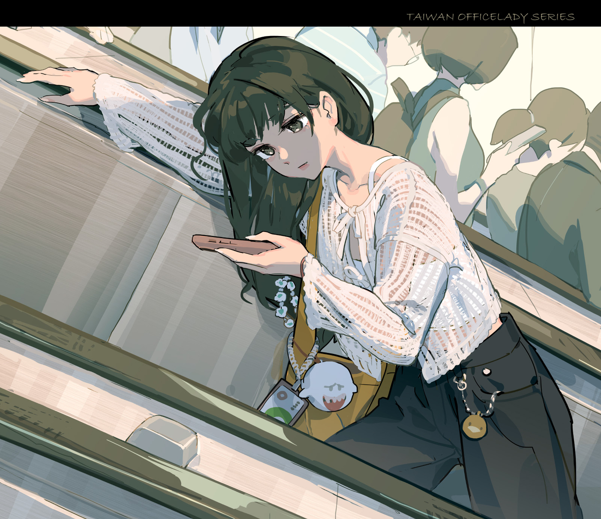 This is a pixiv picture whose title is 累爆 / ヘトヘト.