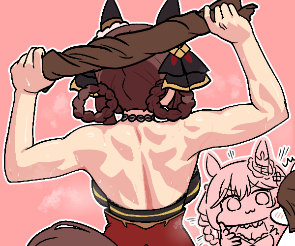 This is a pixiv picture whose title is ジェンティルドンナ.