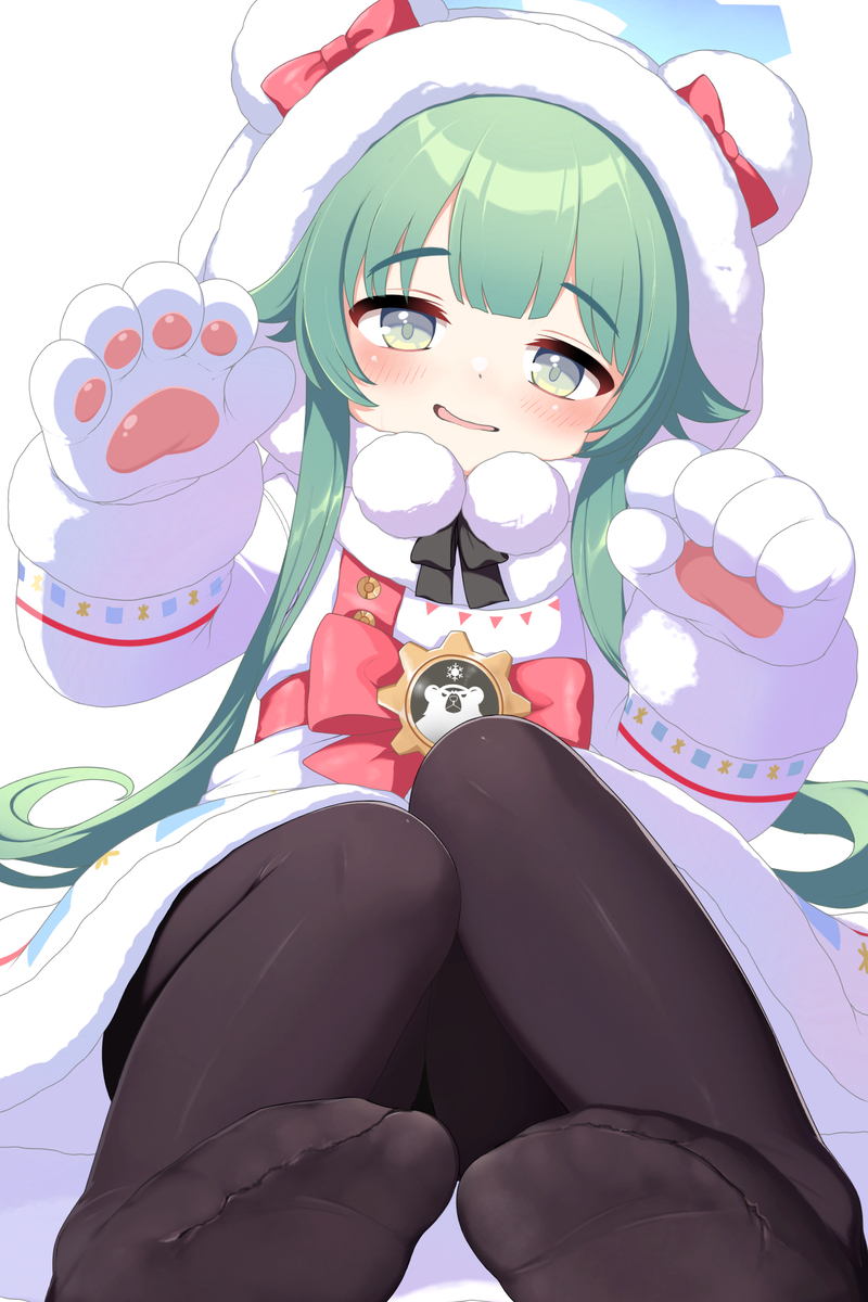 This is a pixiv picture whose title is 青提味小孩.