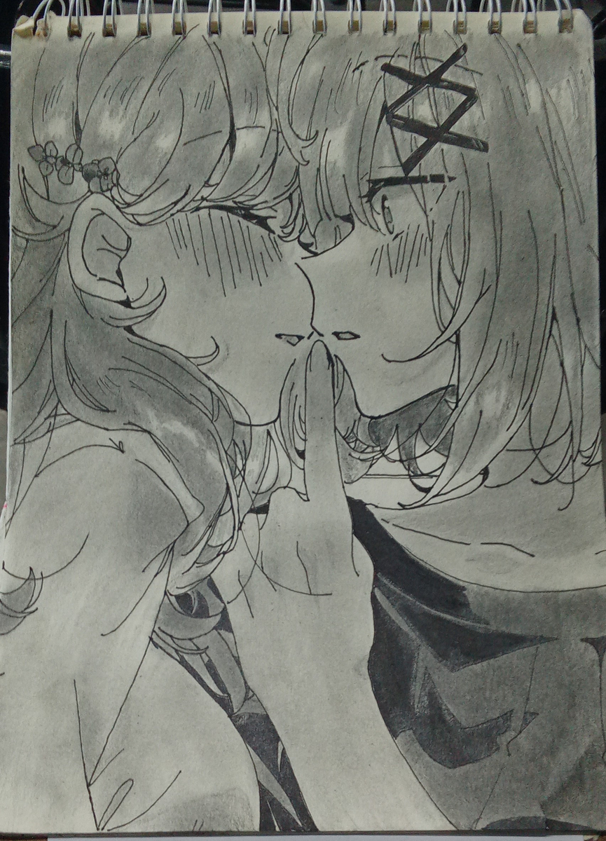 This is a pixiv picture whose title is Favorite illustration 🤎💗.