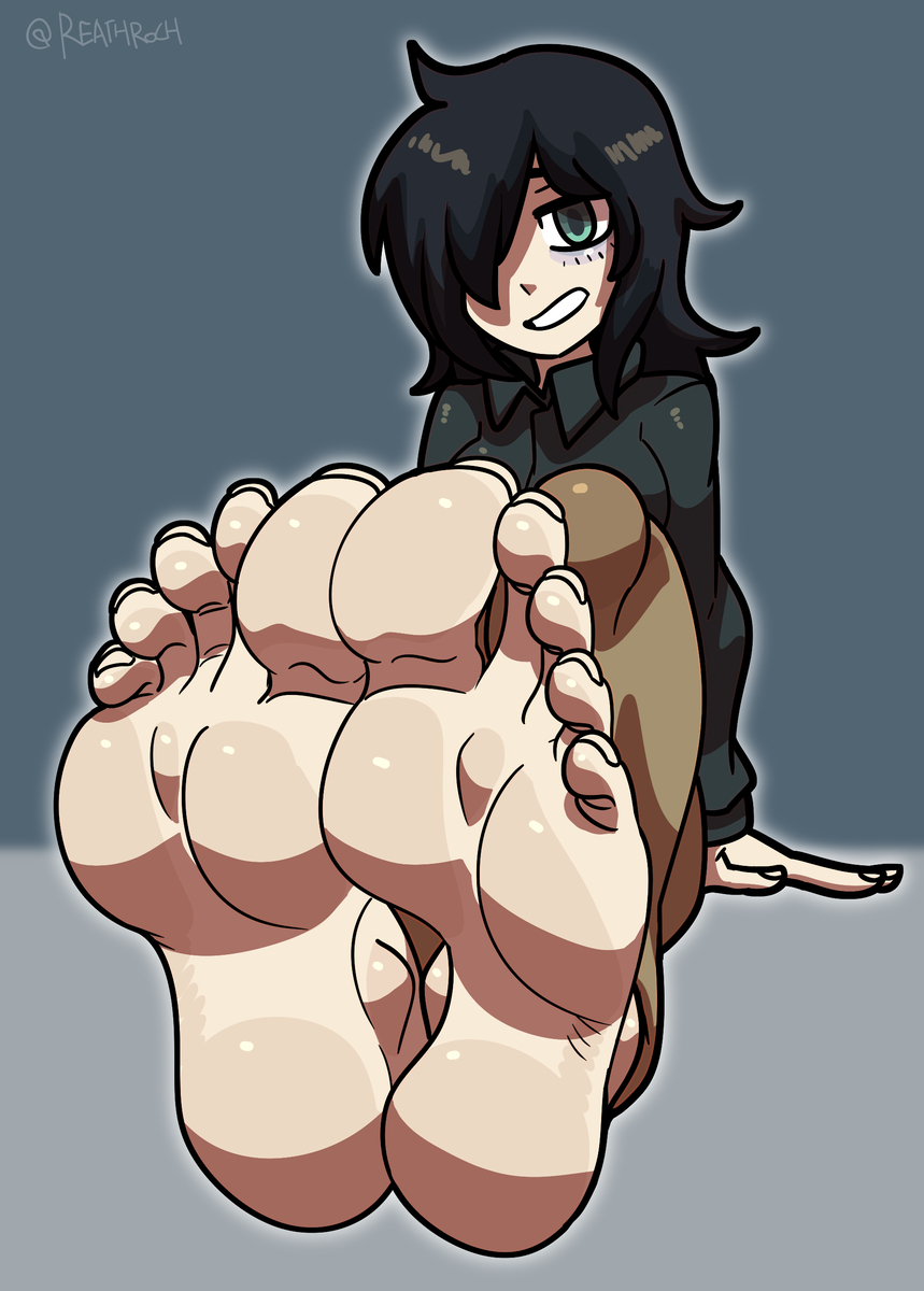 This is a pixiv picture whose title is 黒木智子.