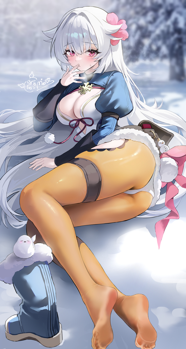 This is a pixiv picture whose title is フユカ❄️.