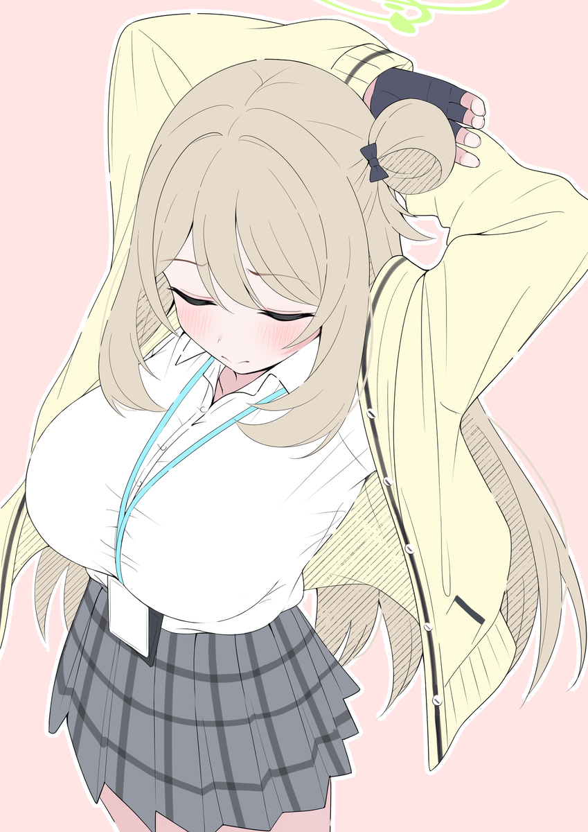 This is a pixiv picture whose title is 肩こりすごそう.