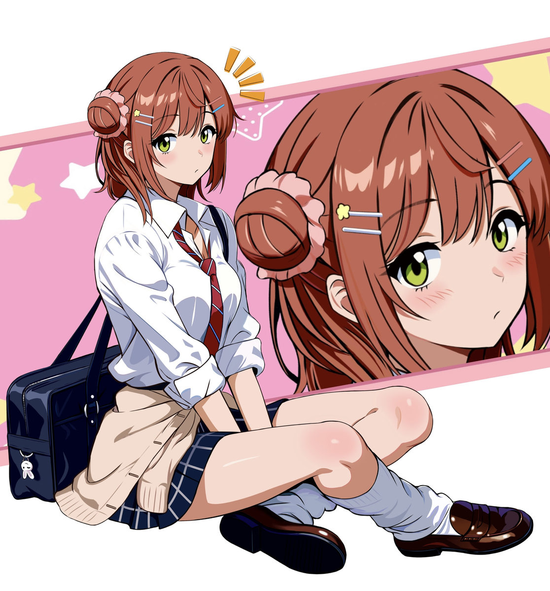 This is a pixiv picture whose title is ギャル画はおまかせ.