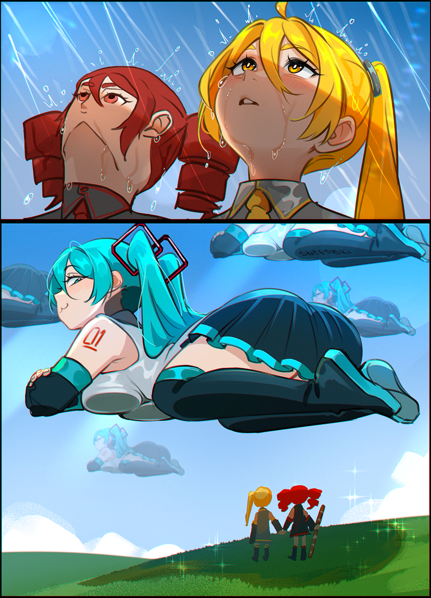 This is a pixiv picture whose title is I love Internet.