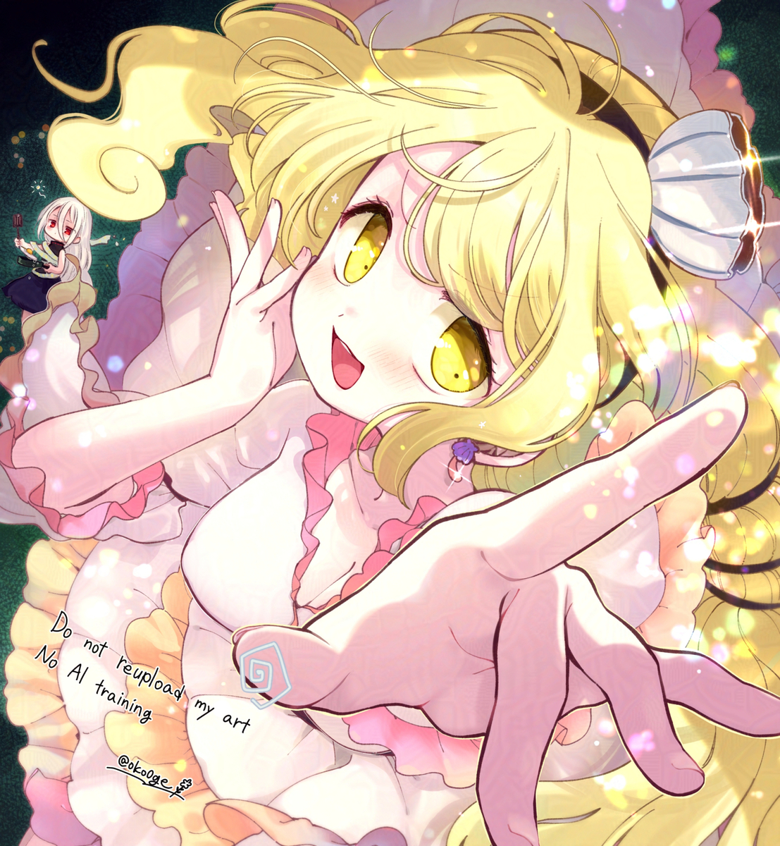 This is a pixiv picture whose title is ニナだよ( ˙▿˙ ).