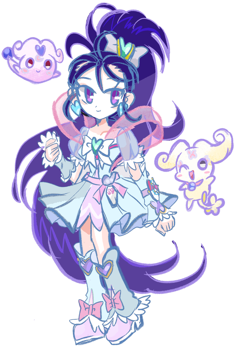 This is a pixiv picture whose title is キュアウィンディ生誕祭25.