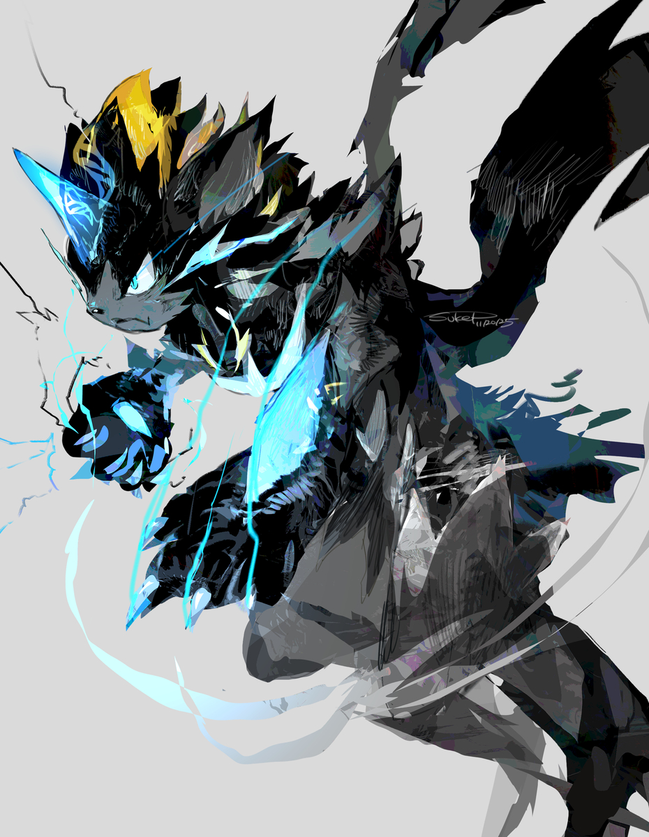 This is a pixiv picture whose title is メガゼラオラ.