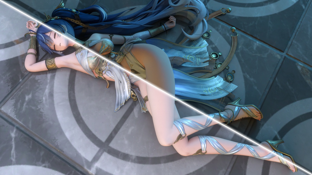 This is a pixiv picture whose title is 尤诺.