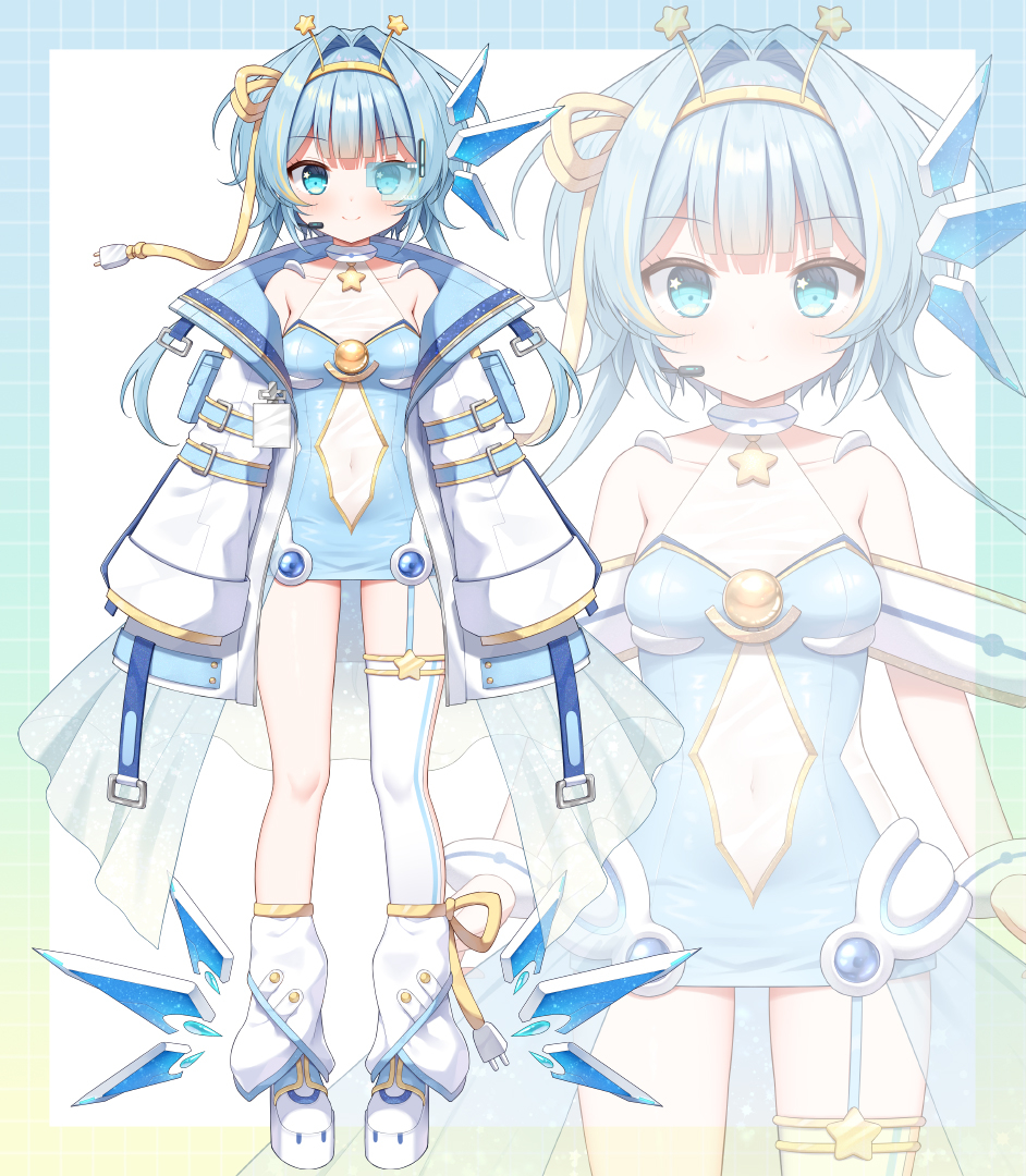 This is a pixiv picture whose title is Jelly Hoshiumi 新衣装.