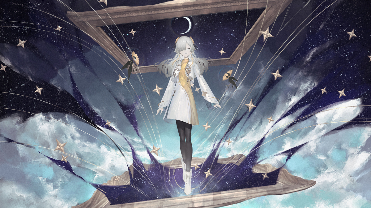 This is a pixiv picture whose title is Last Night, Good Night.