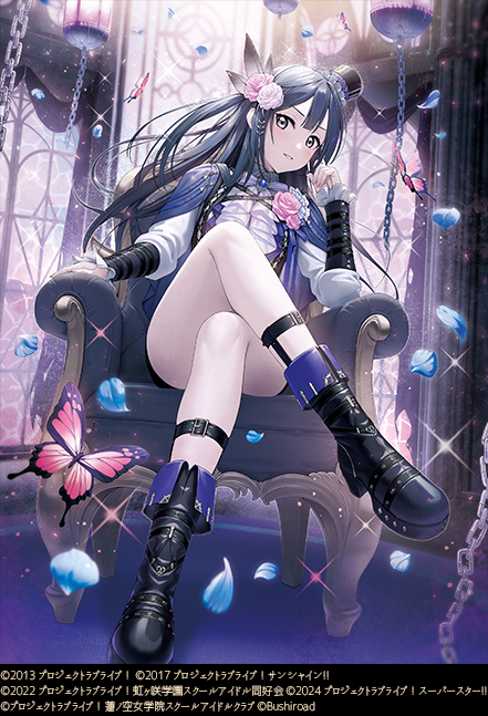 This is a pixiv picture whose title is ラブライブ！シリーズ オフィシャルカードゲーム 『優木せつ菜』.