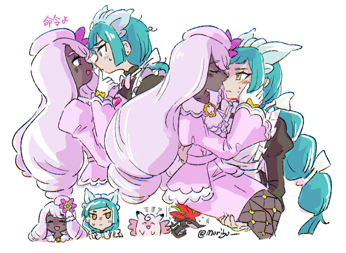 This is a pixiv picture whose title is ユカハル.