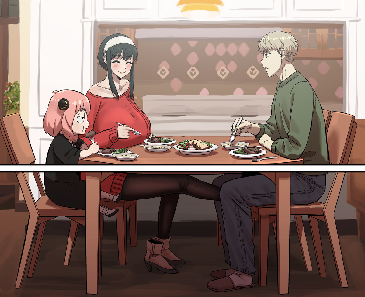 This is a pixiv picture whose title is SPYxFAMILY.